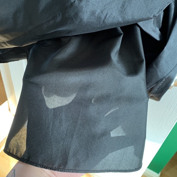 Adrianna Papell Knee-Length Satin Formal Gown - Picture 6 of 13